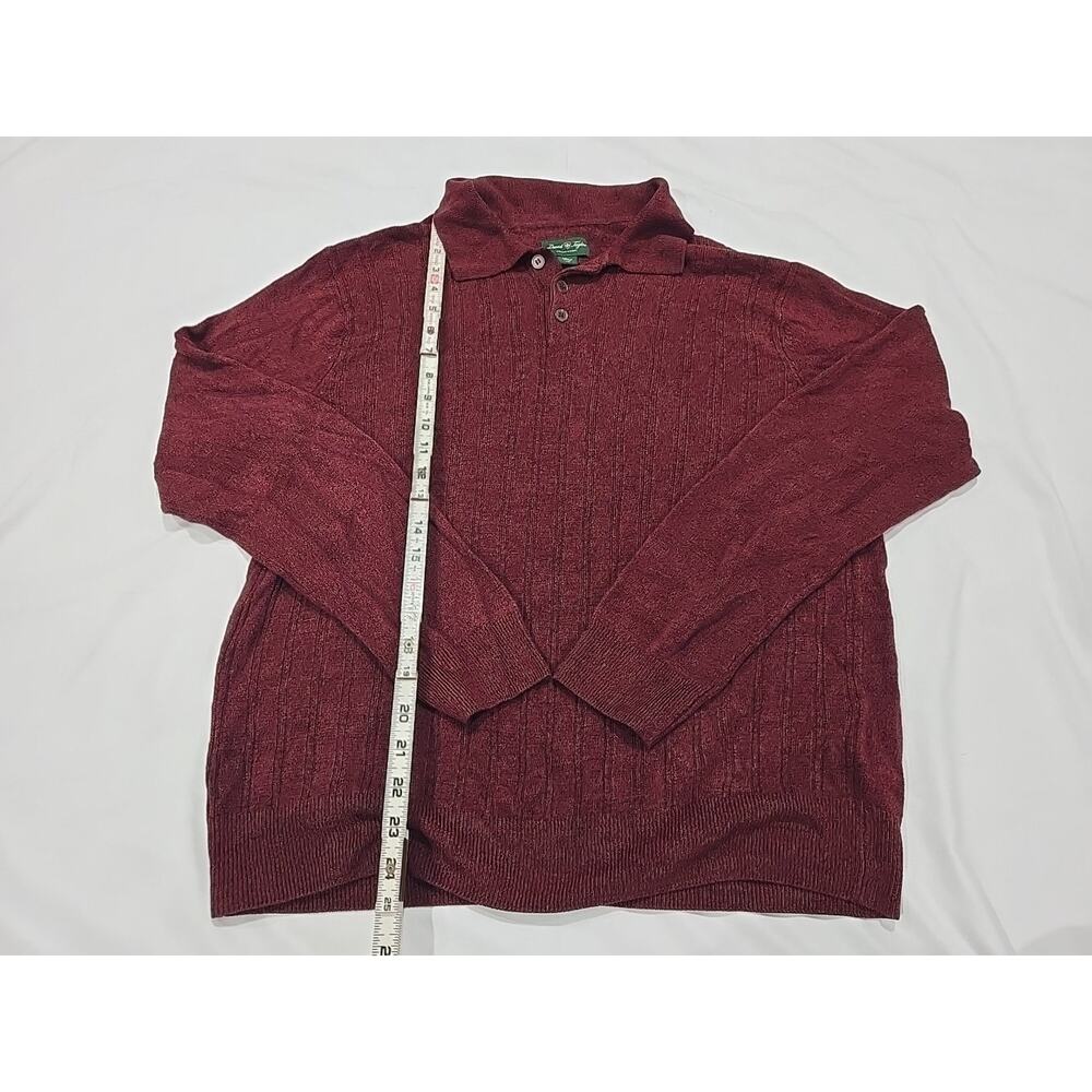 david taylor polo shirt Mens Large (4a)